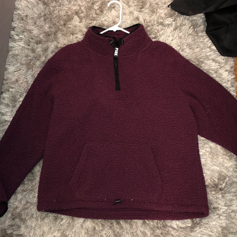 Pink - Sherpa zip